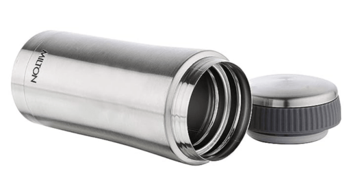 Milton Optima 500 Thermosteel Hot and Cold Flask, 460 ml, Silver | Vacuum Insulated | Rust Proof | Leak Proof | Tea | Coffee | Juice - Image 3